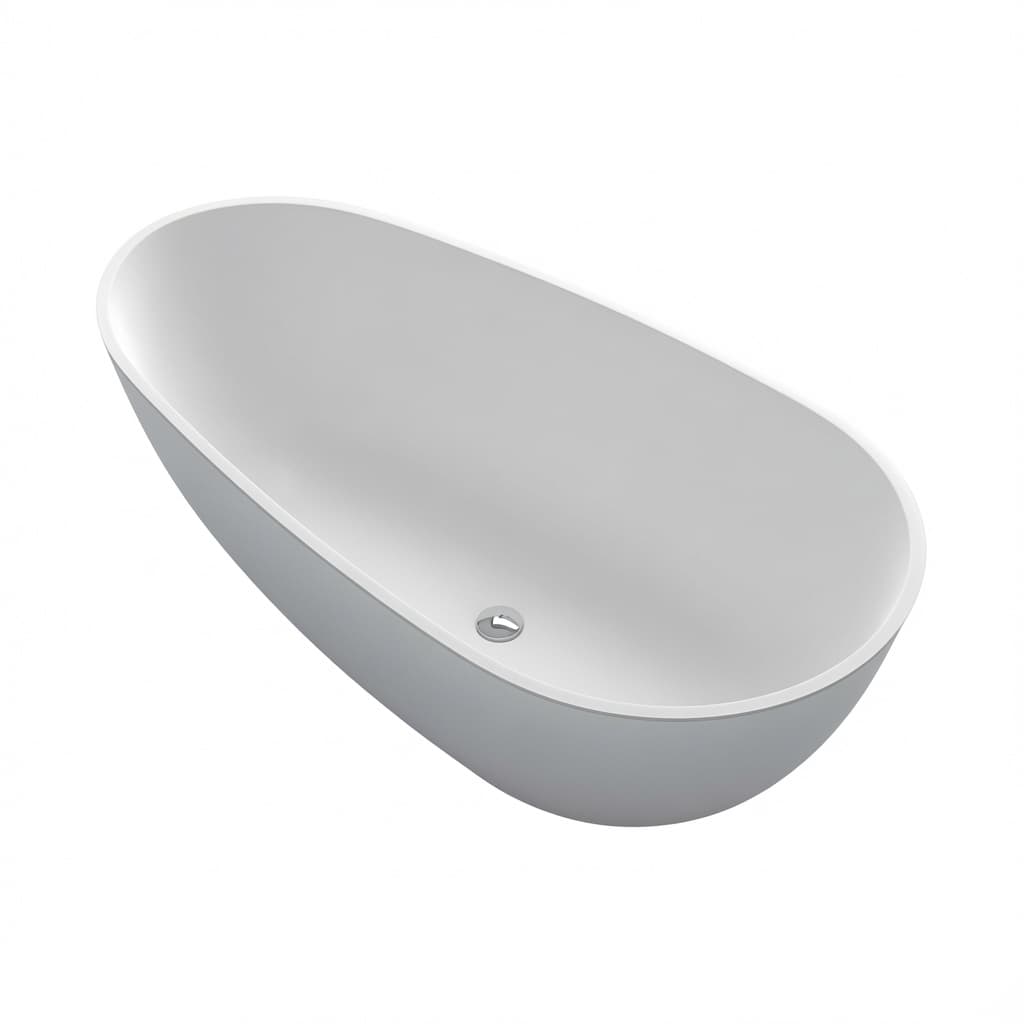 Maui 170, Freistehende Badewanne aus Acrylguss