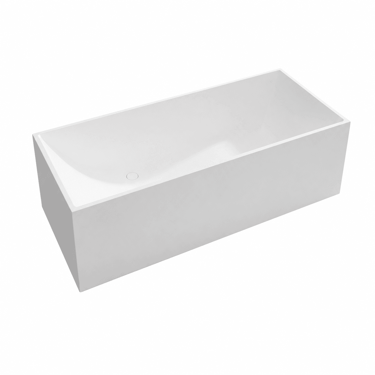 Denver 170, Freistehende Badewanne aus Mineralguss