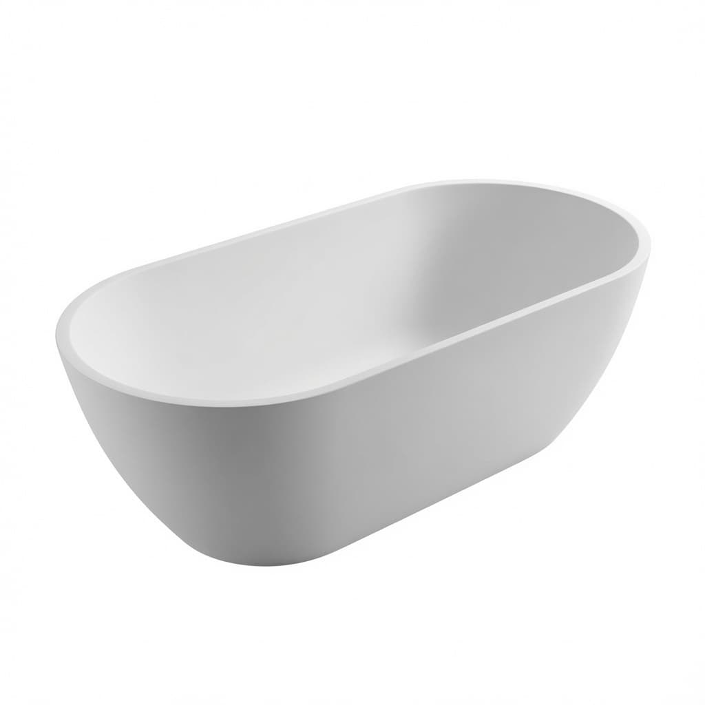 Naomi 160, Freistehende Badewanne aus Acrylguss